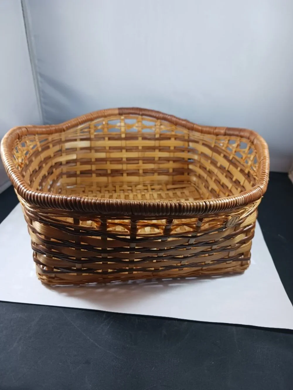Vintage Wicker Unique Basket
